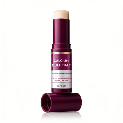 Calcium Volume Multi Balm for Wrinkles,Korean Collagen Firming Hydrating Calcium Multi Balm Stick with Vitamin D Shea Butter