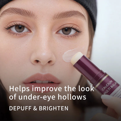 Calcium Volume Multi Balm for Wrinkles,Korean Collagen Firming Hydrating Calcium Multi Balm Stick with Vitamin D Shea Butter