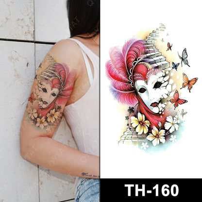 Cosmetic Sexy Women Makeup Color Waterproof Sticker Tatto Temporary