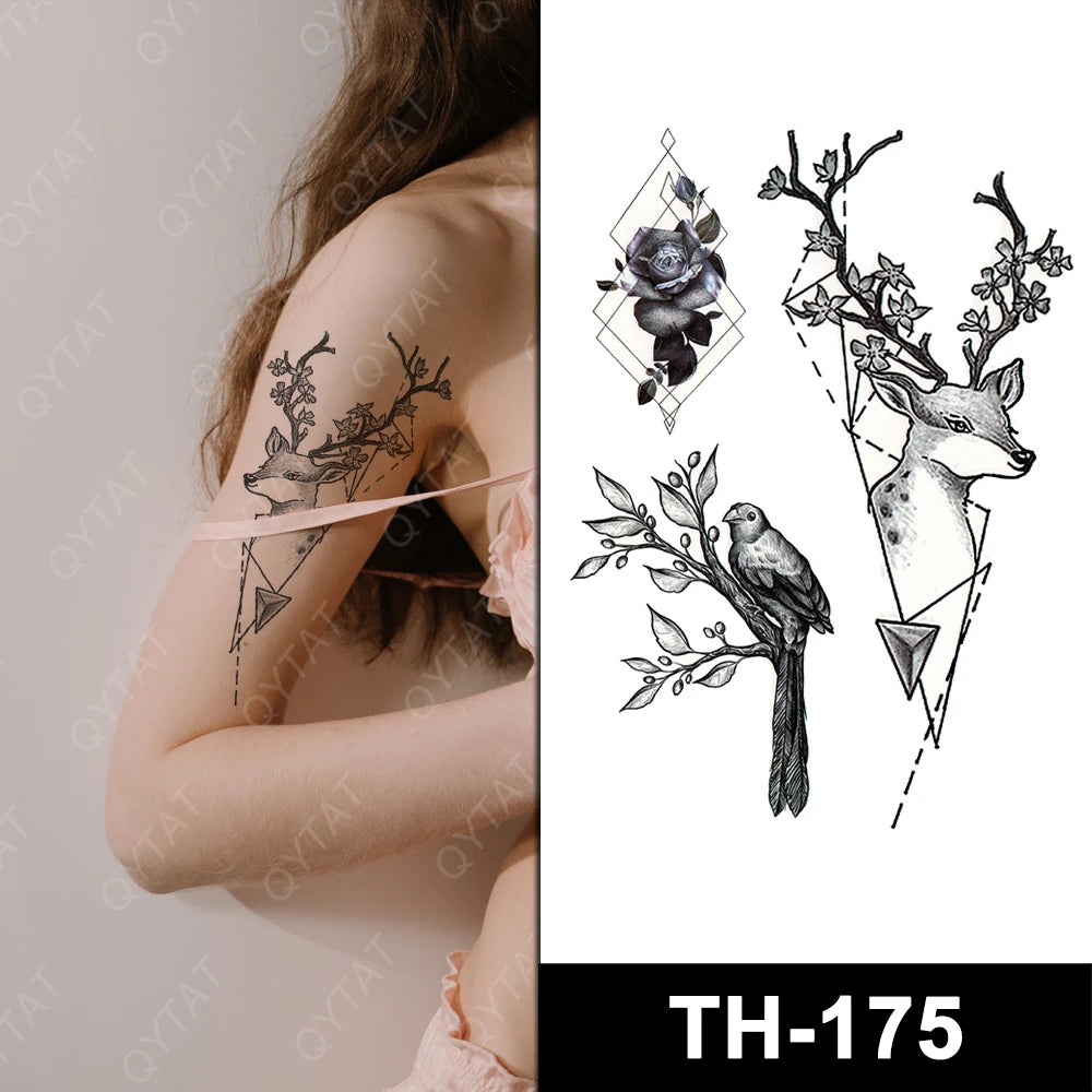 Cosmetic Sexy Women Makeup Color Waterproof Sticker Tatto Temporary