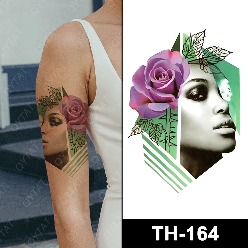 Cosmetic Sexy Women Makeup Color Waterproof Sticker Tatto Temporary