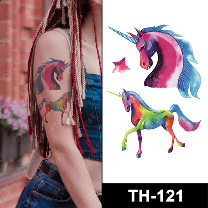 Cosmetic Sexy Women Makeup Color Waterproof Sticker Tatto Temporary