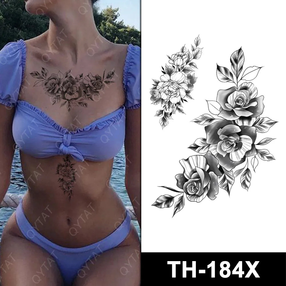 Cosmetic Sexy Women Makeup Color Waterproof Sticker Tatto Temporary