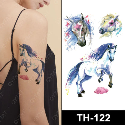 Cosmetic Sexy Women Makeup Color Waterproof Sticker Tatto Temporary