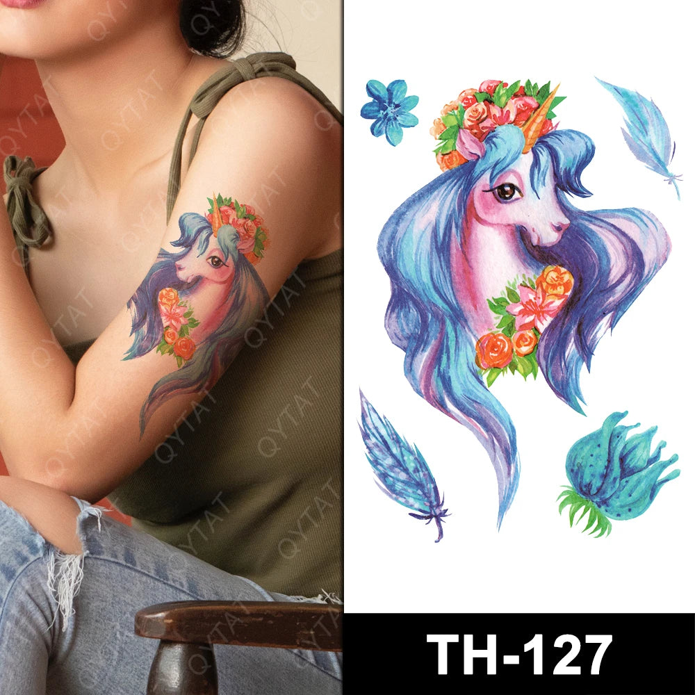 Cosmetic Sexy Women Makeup Color Waterproof Sticker Tatto Temporary