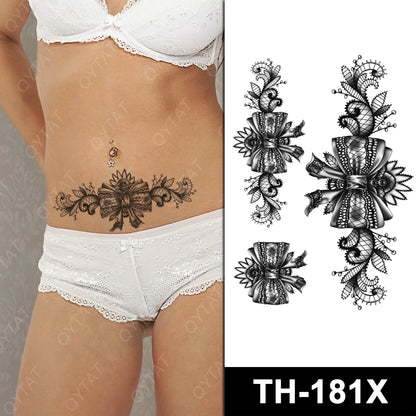Cosmetic Sexy Women Makeup Color Waterproof Sticker Tatto Temporary