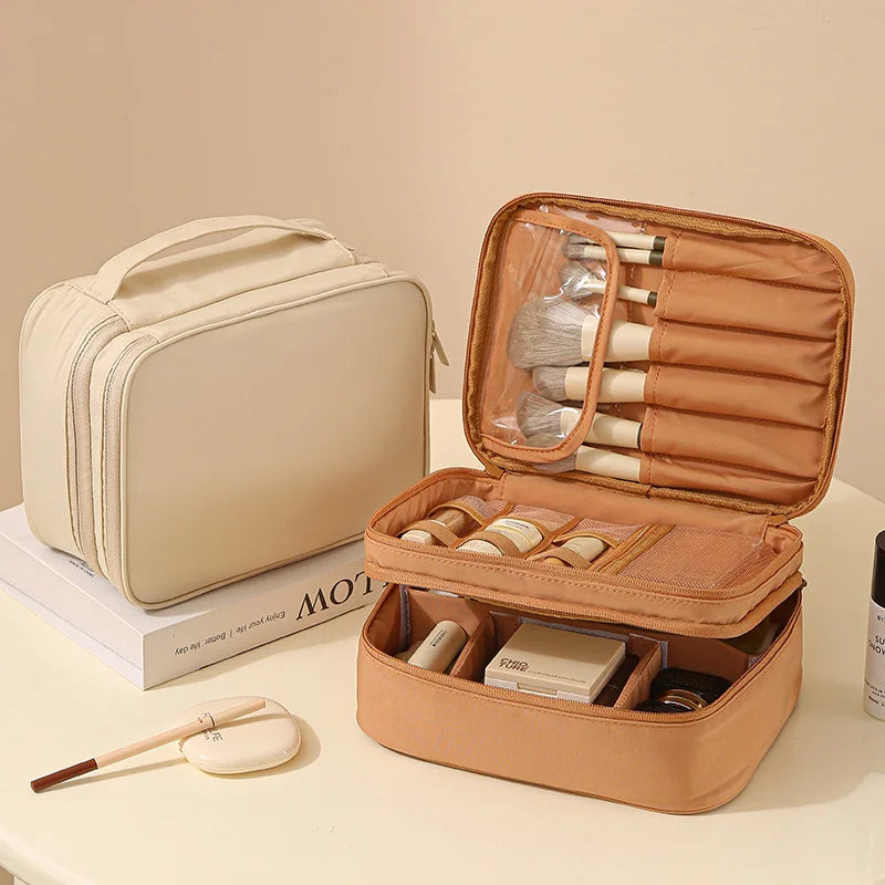 New Cross-Border Wash Beauty Tools Storage Bag Partition Portable Multipurpose Model T400 Modern Simple Cosmetic