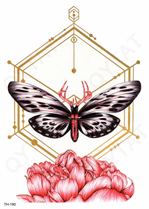 Cosmetic Sexy Women Makeup Color Waterproof Sticker Tatto Temporary