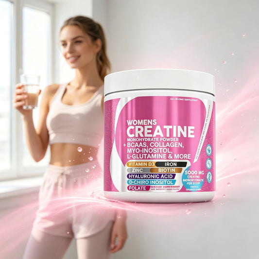 Ready to Ship Creatine Collagen Biotin Hyaluronic Acid Folic Acid Powder Beauty Skin Hair Support Dietary Supplement Factory
