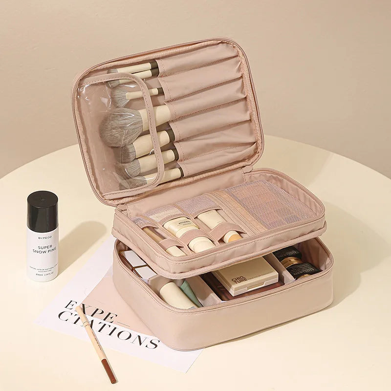 New Cross-Border Wash Beauty Tools Storage Bag Partition Portable Multipurpose Model T400 Modern Simple Cosmetic