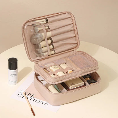 New Cross-Border Wash Beauty Tools Storage Bag Partition Portable Multipurpose Model T400 Modern Simple Cosmetic