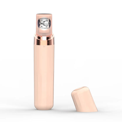 Portable Mini Electric Lady Shaver Painless Hair Remover for Women Legs Body Quiet Motor LED Light Household Use USB