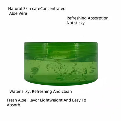 300G Herbal Aloe Vera Soothing Gel Face Body Deep Moisture Cooling Sun Care All Skin Types Day/Night Use