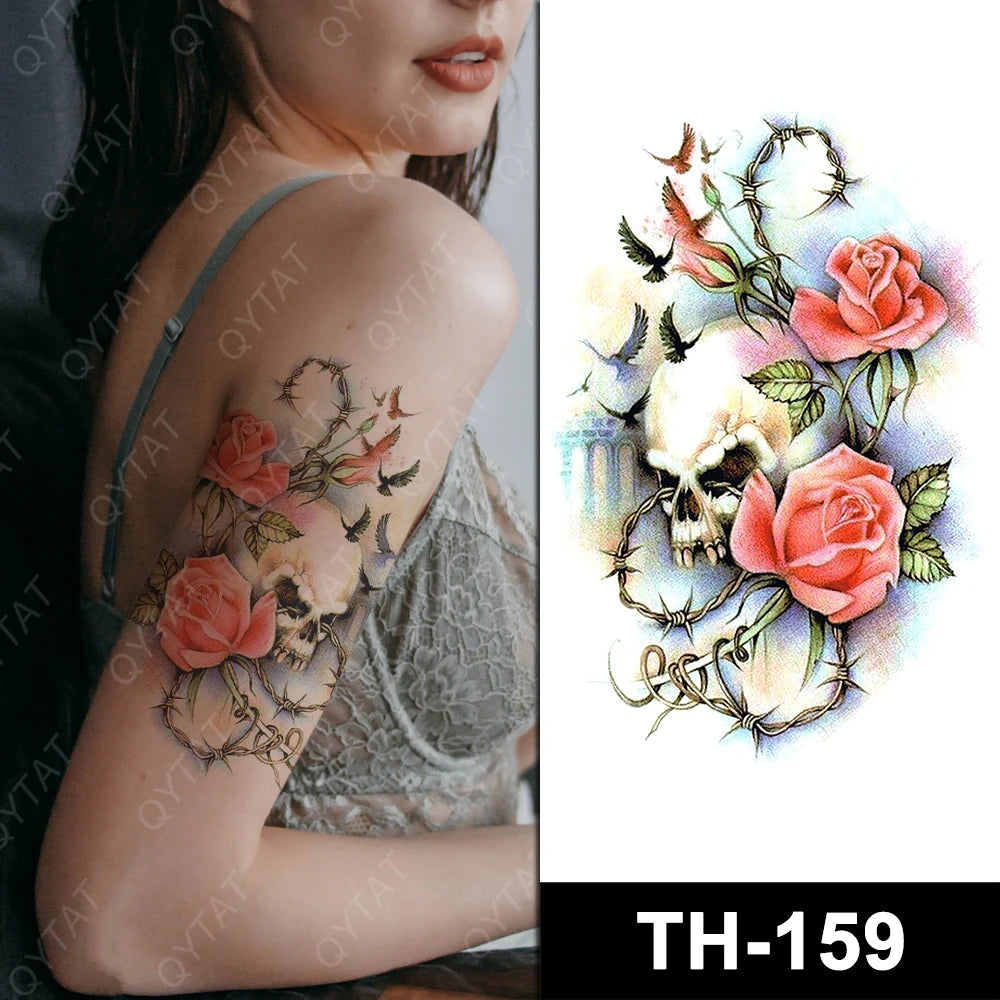 Cosmetic Sexy Women Makeup Color Waterproof Sticker Tatto Temporary