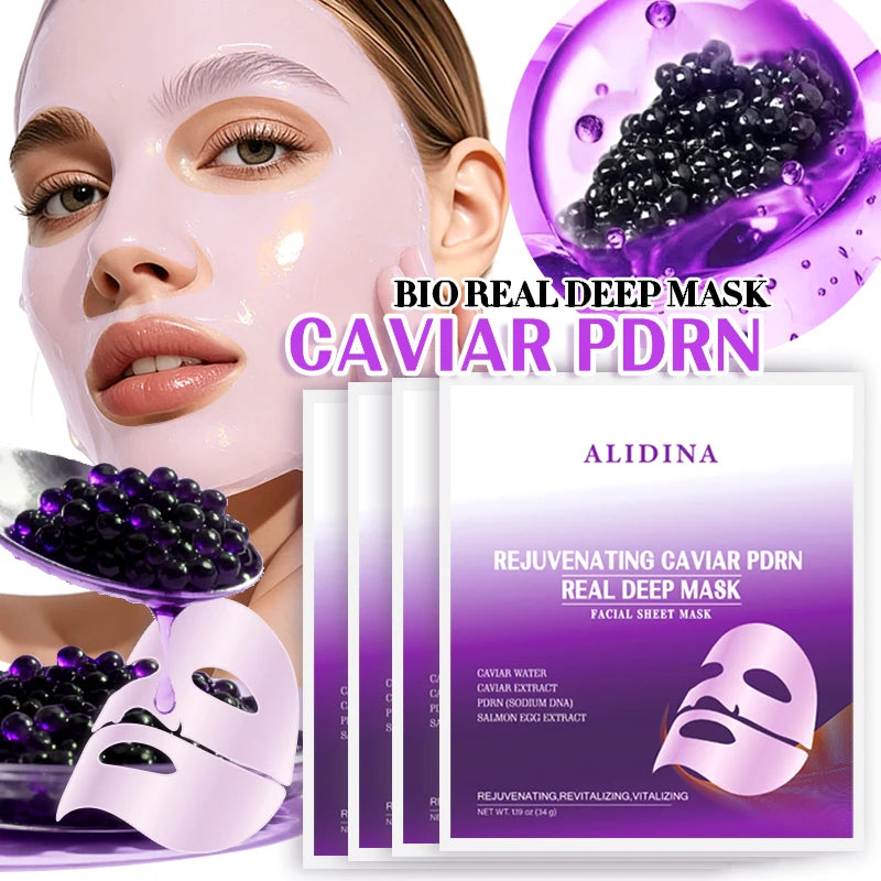 Factory Wholesale Korean Skincare Salmon DNA PDRN Caviar Collagen Gel Mask Overnight Radiance Firming Korea Bio Overnight Mask