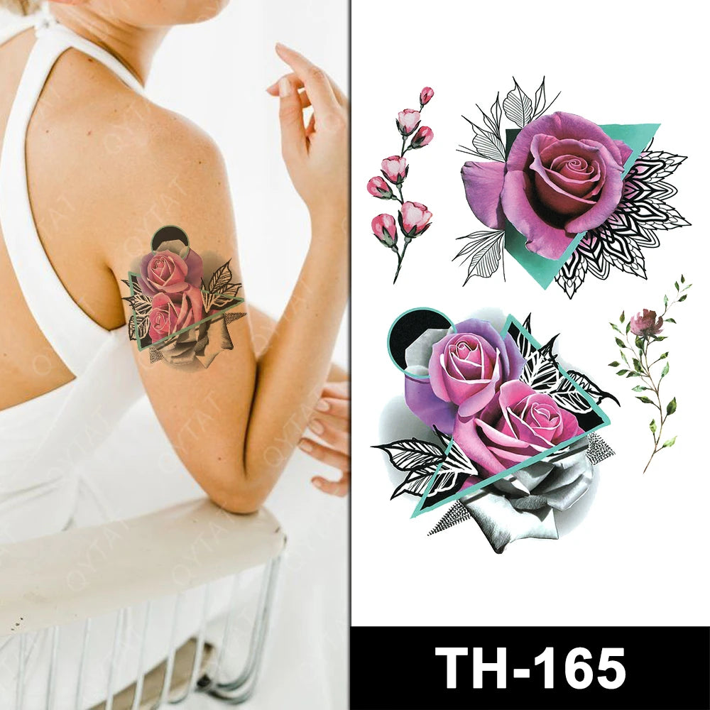 Cosmetic Sexy Women Makeup Color Waterproof Sticker Tatto Temporary