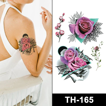 Cosmetic Sexy Women Makeup Color Waterproof Sticker Tatto Temporary