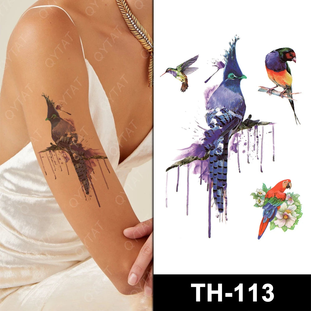Cosmetic Sexy Women Makeup Color Waterproof Sticker Tatto Temporary
