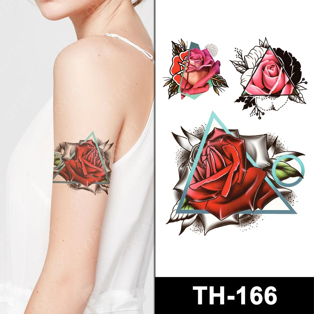 Cosmetic Sexy Women Makeup Color Waterproof Sticker Tatto Temporary