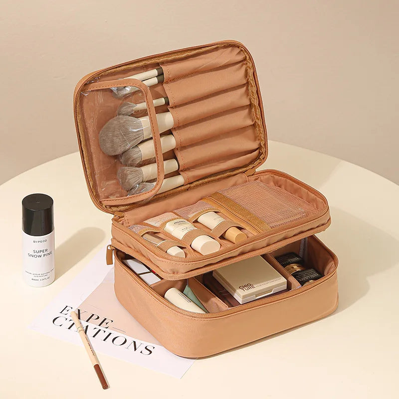 New Cross-Border Wash Beauty Tools Storage Bag Partition Portable Multipurpose Model T400 Modern Simple Cosmetic