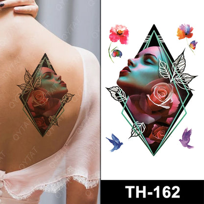 Cosmetic Sexy Women Makeup Color Waterproof Sticker Tatto Temporary