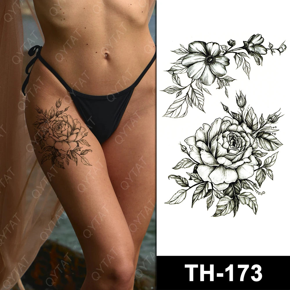 Cosmetic Sexy Women Makeup Color Waterproof Sticker Tatto Temporary