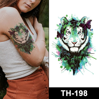 Cosmetic Sexy Women Makeup Color Waterproof Sticker Tatto Temporary