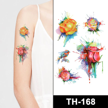 Cosmetic Sexy Women Makeup Color Waterproof Sticker Tatto Temporary