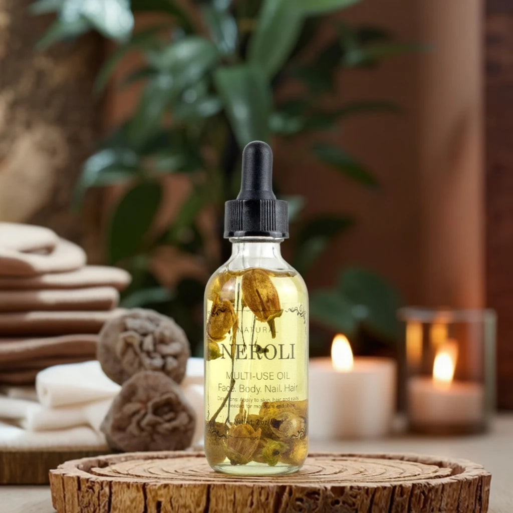 Pure Organic Natural Dry Flower Oil Multi-Scene Use Series for Body Massage and Skin Care