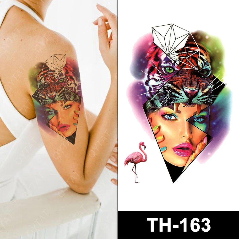 Cosmetic Sexy Women Makeup Color Waterproof Sticker Tatto Temporary