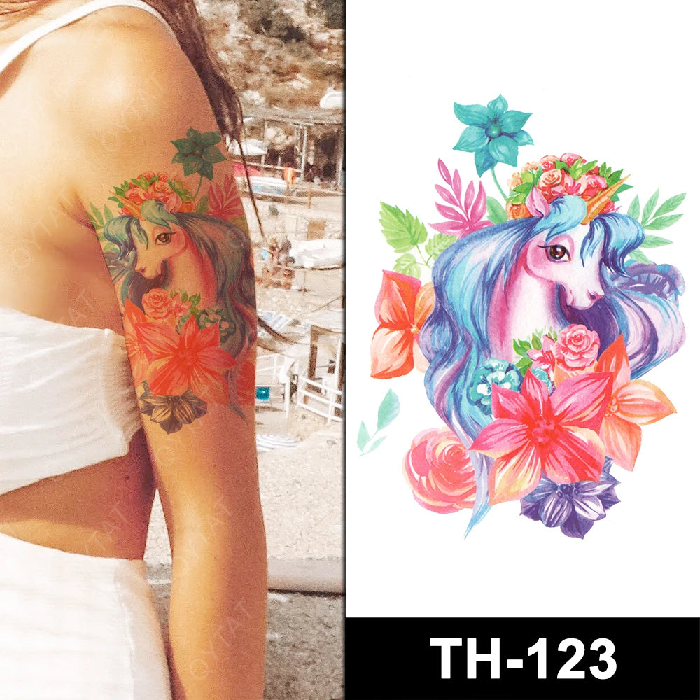 Cosmetic Sexy Women Makeup Color Waterproof Sticker Tatto Temporary