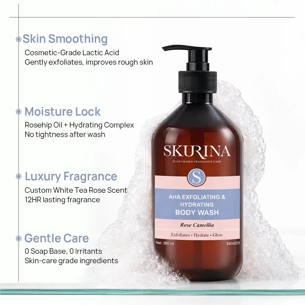 Salon Care Set Vegan Anti-Breakage Herbal Ginger Shampoo Repair Damaged Hair Conditioner Exfoliating Body Wash Private Label OEM