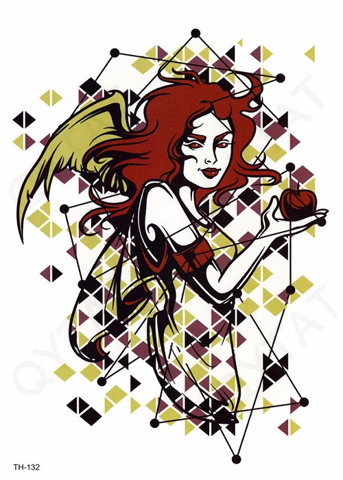 Cosmetic Sexy Women Makeup Color Waterproof Sticker Tatto Temporary