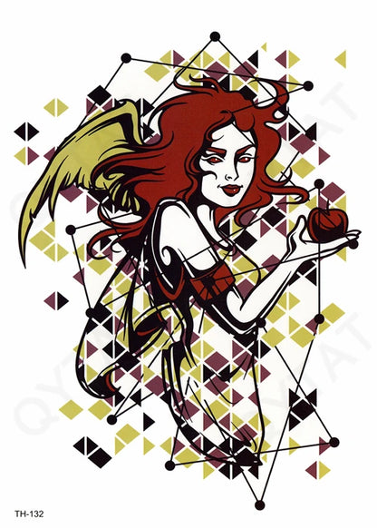 Cosmetic Sexy Women Makeup Color Waterproof Sticker Tatto Temporary