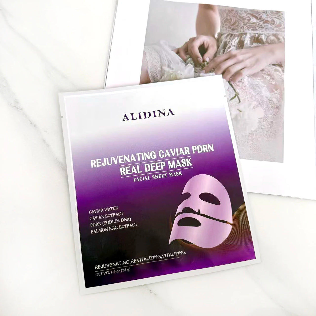 Factory Wholesale Korean Skincare Salmon DNA PDRN Caviar Collagen Gel Mask Overnight Radiance Firming Korea Bio Overnight Mask