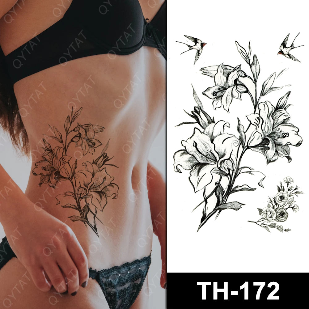 Cosmetic Sexy Women Makeup Color Waterproof Sticker Tatto Temporary