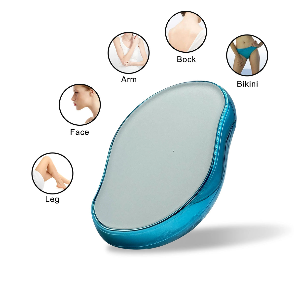 Best Selling High Quality Quick Easy Painless Waterproof Body Facial Hair Eraser Razors Safe Physical Exfoliating Hair Eraser