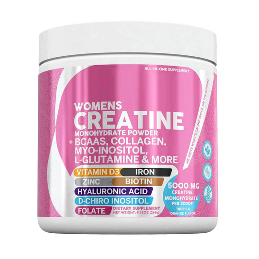 Ready to Ship Creatine Collagen Biotin Hyaluronic Acid Folic Acid Powder Beauty Skin Hair Support Dietary Supplement Factory