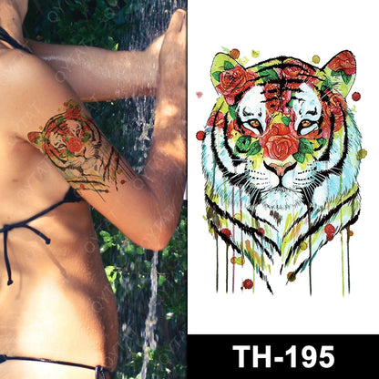 Cosmetic Sexy Women Makeup Color Waterproof Sticker Tatto Temporary