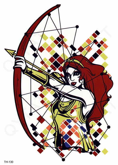 Cosmetic Sexy Women Makeup Color Waterproof Sticker Tatto Temporary
