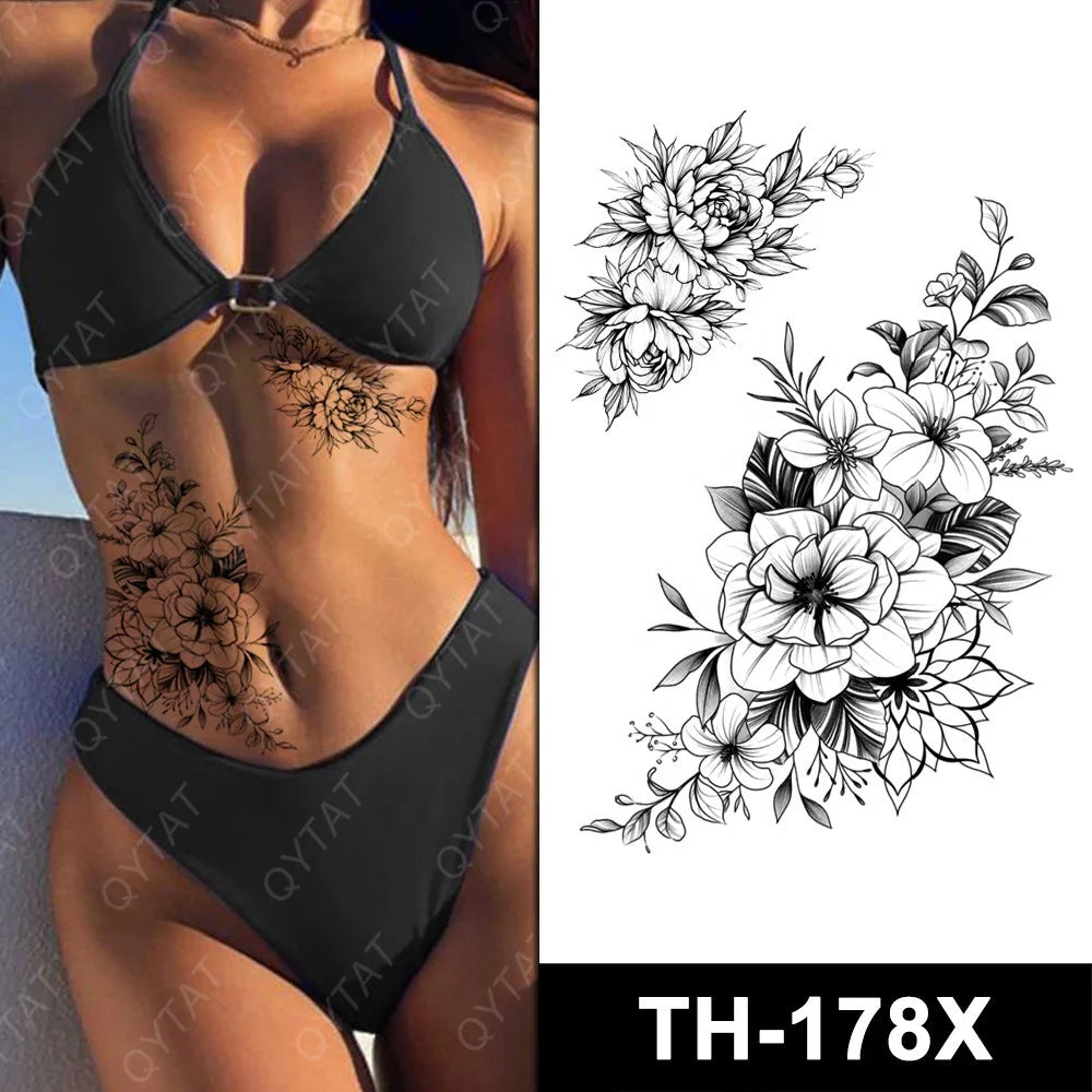 Cosmetic Sexy Women Makeup Color Waterproof Sticker Tatto Temporary