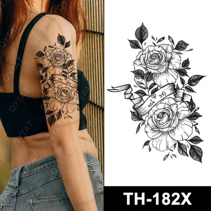 Cosmetic Sexy Women Makeup Color Waterproof Sticker Tatto Temporary