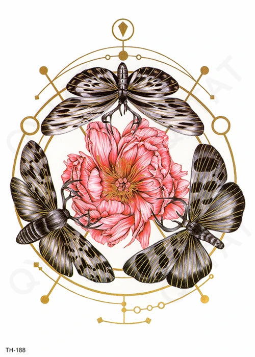 Cosmetic Sexy Women Makeup Color Waterproof Sticker Tatto Temporary