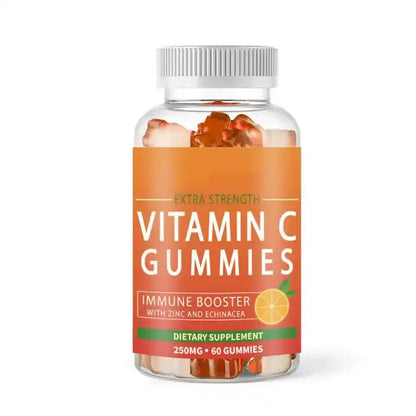 Skin Whitening Collagen Vitamin C Gummies Immune Support Booster Supplement Vitamine C Gummy Vitamins with Zinc