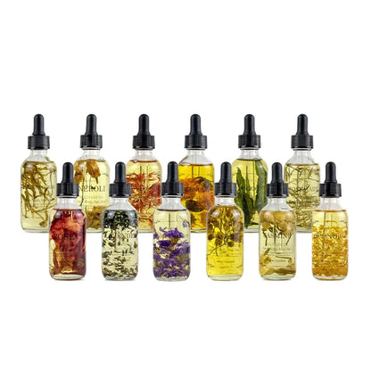 Pure Organic Natural Dry Flower Oil Multi-Scene Use Series for Body Massage and Skin Care